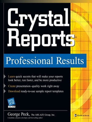 Crystal Reports Professional Results - ebook